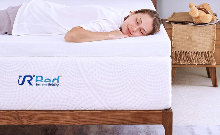 Sunrising Bedding 2 Inch Mattress Topper, Eco-Friendly Gel Memory Foam, Premium Soft Mattress Topper for Pain Relief, Removable & Washable Cover with Straps, CertiPUR-US, 120 day Free Return