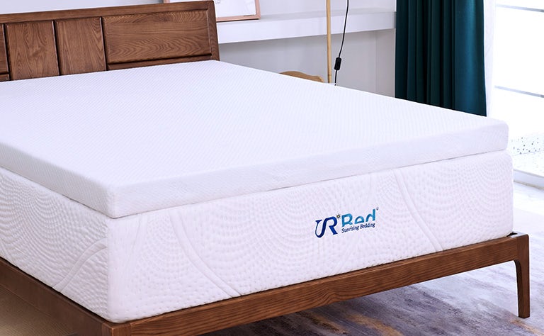 2 inch mattress topper queen with cover hypoallergenic
